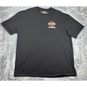 Harley-Davidson Susquehanna Valley Harrisburg PA T-Shirt Mens 2XL Black 2016